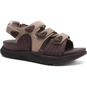 ONCAI Women’s Walking Sandals with Arch Support Hiking Athletic Sandals Woman Outdoor Cushion Footbed Water Summer Thick Rubber Soles Sandalias Mujer Size 6-12(Brown)