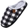 Plush Black/White