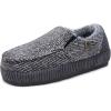 Moccasins Grey/White