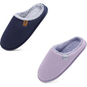 ONCAI Women’s Slippers， House Shoes with Outdoor/Indoor Rubber Soles