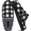 Plaid Black/White