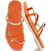Orange/White